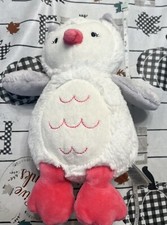 Carters Baby Owl White Gray