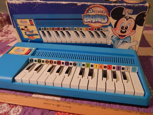 Disney band reed organ w - -, w/
