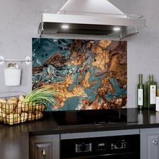 Glass Splashback Kitchen Tile
