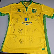 Norwich City Signed Football