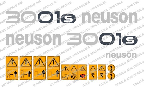 Neuson 3001 dumper sticker - 3001,