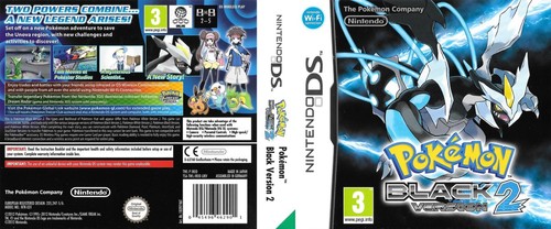 Pokemon black version pal - version, ds