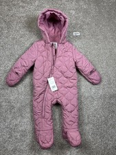 GAP Baby Pink Quilted Hooded