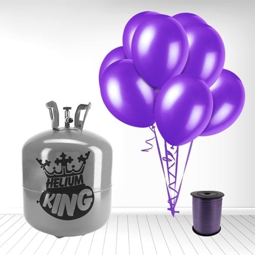 Disposable helium gas canister - helium,