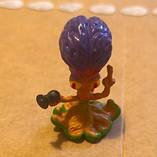 Digimon galoob brain alien - digimon,