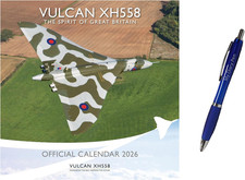 Vulcan XH558 Wall Calendar