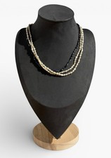 Vintage necklace multi strand - necklace,