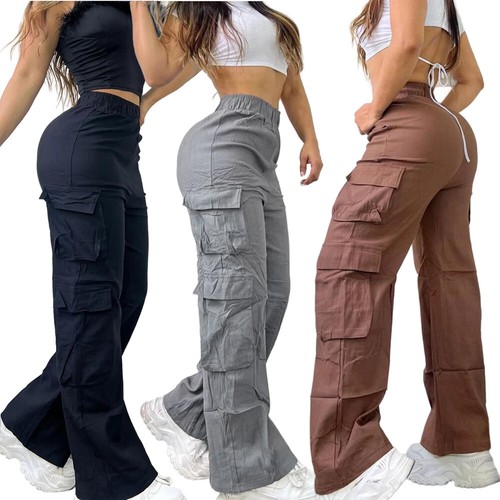 Women cargo combat trousers - combat,