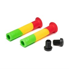 Salt Plus BMX Grips - Rasta