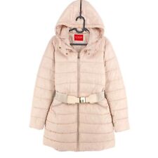 GUESS Light Pink Belted Hooded