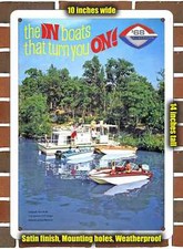 Metal Sign - 1968 Glastron