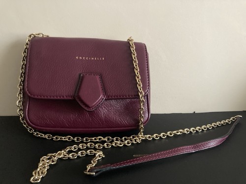 Coccinelle burgundy leather - coccinelle,