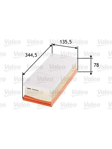Valeo air filter fits - valeo,