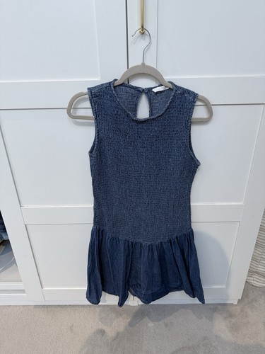 Zara size blue denim - blue, dress