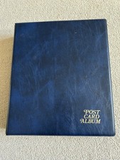 Empty Postcard Album With