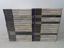 Job Lot of 34 Playstation 2 PS2 Games inc. Metal Gear, Kingdom Hearts