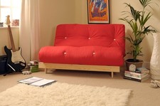4ft Small Double Wooden Futon
