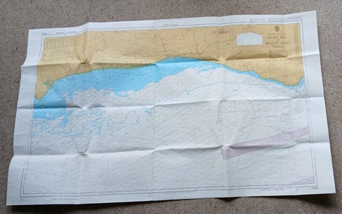 Admiralty chart selsey bill - bill, to