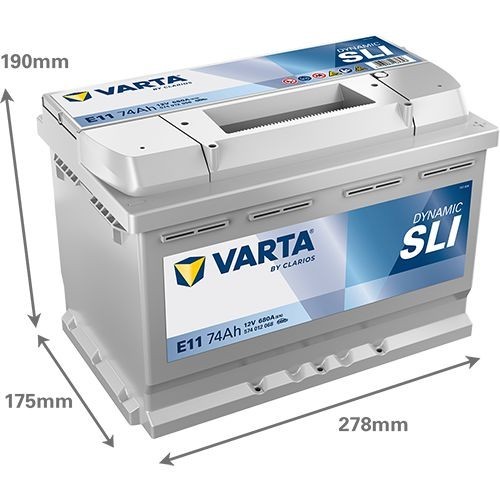 Varta e11 dynamic sli 12v - e11,