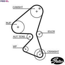 TIMING BELT 5587XS FOR PEUGEOT