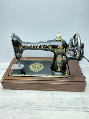 Singer hand crank sewing - crank,