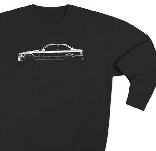 E36 bmw coupe - e36, silhouette