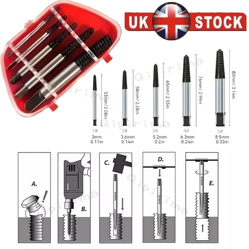 Pcs screw extractor set bolt - pcs,