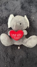 Valentine Elephant Teddy With