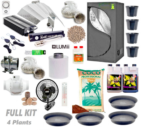 Grow tent kit 600w digital - kit,