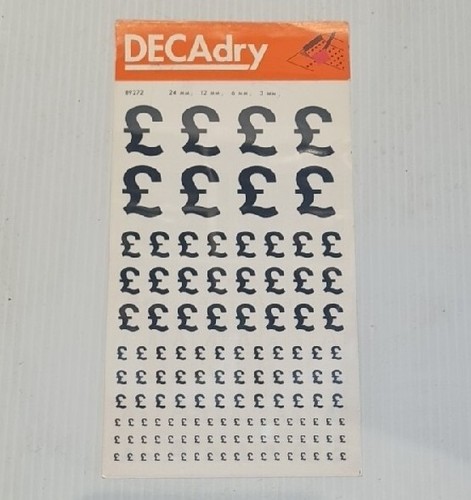 Decadry rub transfers - rub,