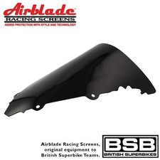 YAMAHA YZF-R6 2005 DARK SMOKED DOUBLE BUBBLE AIRBLADE SCREEN