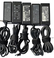 Genuine Joblot X5 HP Laptop Blue Tip Charger 19.5V - 2.31A, 45W. 
