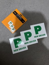 Halfords Magnetic P Plates New