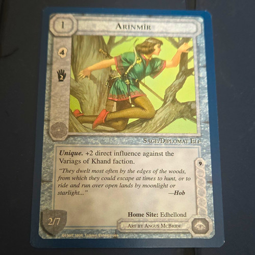 Arinmîr unique elf - arinmîr, character