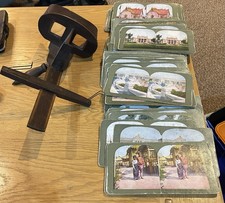 Antique Stereoscope Viewer +