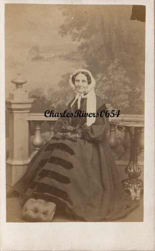 Glasgow cdv lady decorated - glasgow,