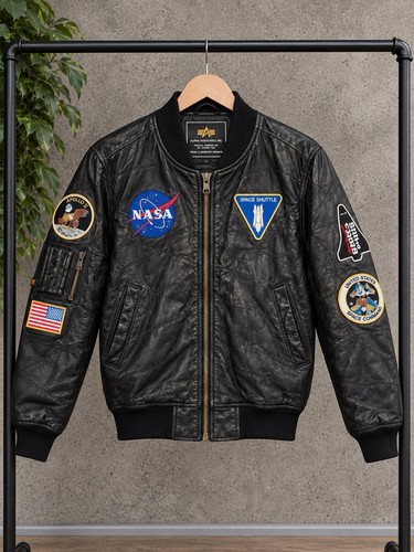 Alpha industries nasa leather - alpha,