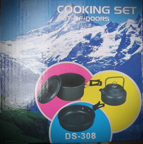 Portable cooking set - set, outdoor