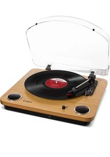 ION Audio Max LP - Vinyl Record Player / Turntable with Built In Speakers, USB O