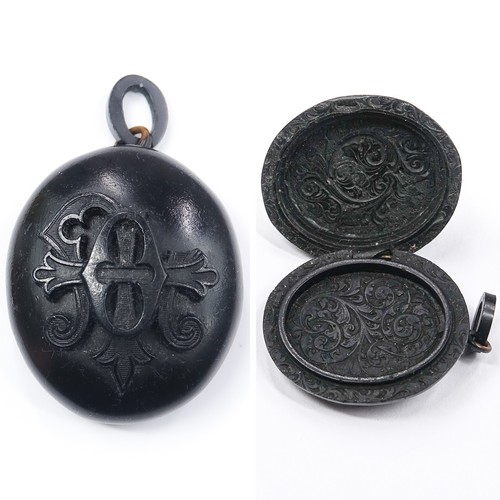 Antique victorian vulcanite - antique,