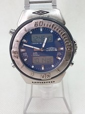 Umbro Ana-Digit Men's Quartz Watch, Working, New Battery, Nice Used Condition