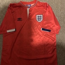 England Away XL Red 1988