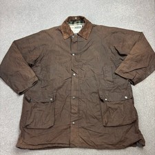 Wax Jacket Adult 2XL XXL Brown