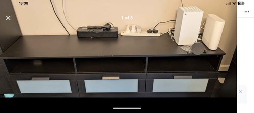 Ikea black brimnes - ikea,