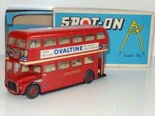 Triang spot on 145 L.T. ROUTEMASTER BUS ( 409 )