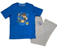 Boys Pyjama Set Ben Ten Print Cotton Short Sleeve 6 to 12 Years