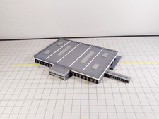 CARGO TERMINAL BUILDING FACILITY Airport Aircraft GSE Model 1:400 Scale Diorama