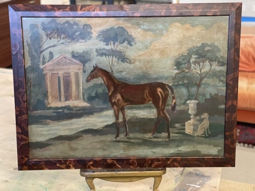 Horse equine painting - horse,