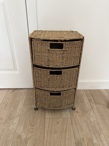 Woven seagrass drawer - seagrass,