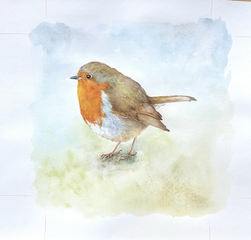 Original watercolour painting - original,
